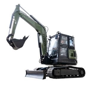 TYPHON TERROR LXV 6.6 Ton Excavator Kubota V2607 56.9HP AC/Heater Cabin Boom Swing